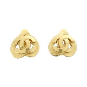 CHANEL Gold Earrings